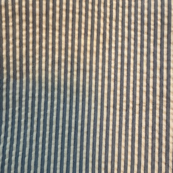 Ralph Lauren Men's Blue and White Striped Seersucker Chinos - Picture 5 of 5